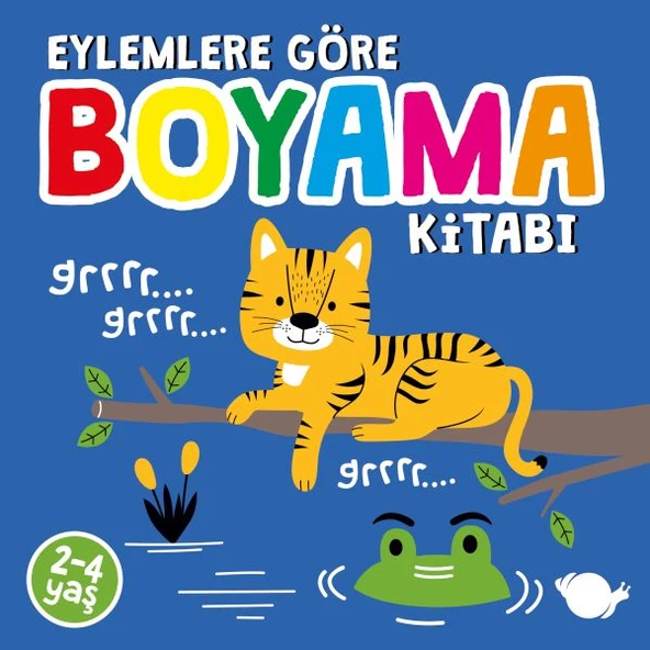 Eylemlere Göre Boyama Kitabı ürün görseli