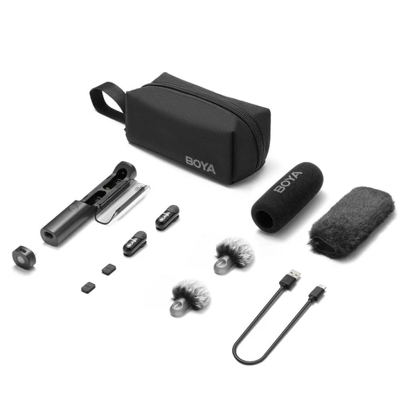 BOYA Magic Al-Powered Transformable Mini Wireless Mikrofon - SKU05 ürün görseli