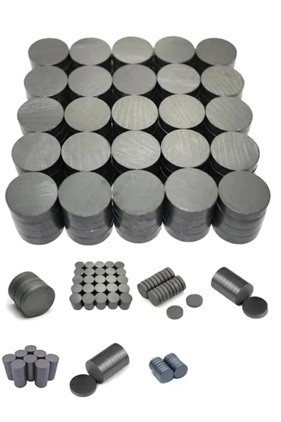 Yuvarlak Magnet - 10 mm Mıknatıs - 1 cm Mıknatıs ( 100 Adet ) ürün görseli