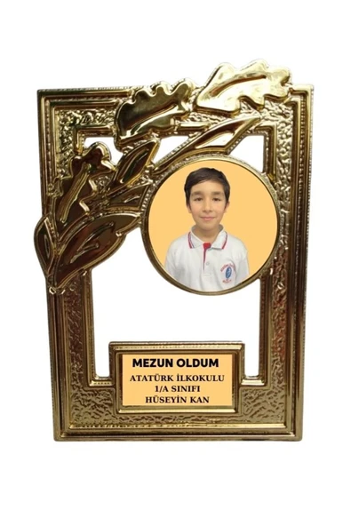 Kişiye Özel Plaket - Mezuniyet Plaketi - Öğrenci Plaketi - Okuyorum Plaketi ürün görseli