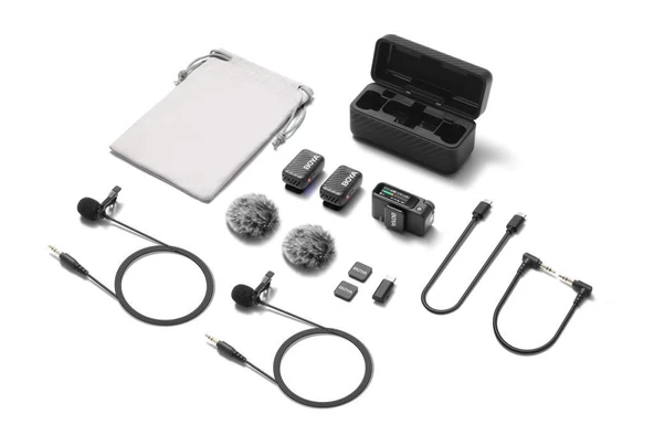 BOYA BOYAMIC 2 AI Creator Edition Çift Kişilik Kablosuz Yaka Mikrofonu ürün görseli