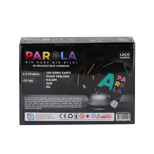 LC0143 Parola En Eğlenceli Bilgi Oyunu - 2