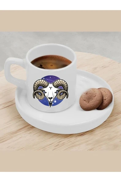 Türk Kahvesi Fincanı Koç Burcu Fincan ürün görseli