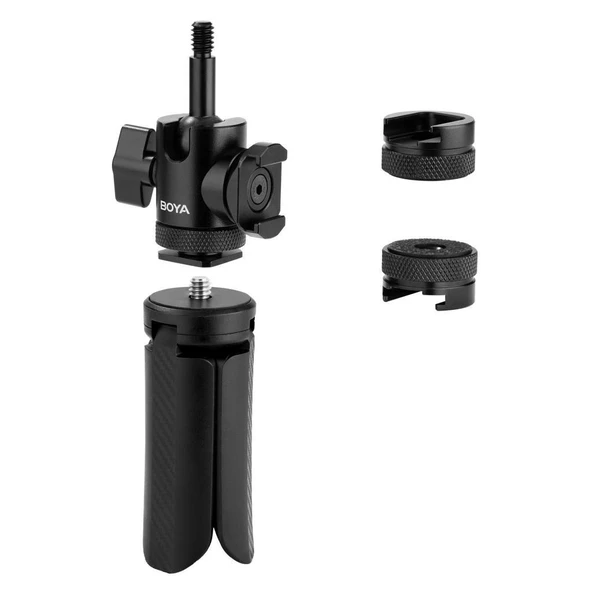 BOYA Mini Masaüstü Mikrofon Standı - Resim 3