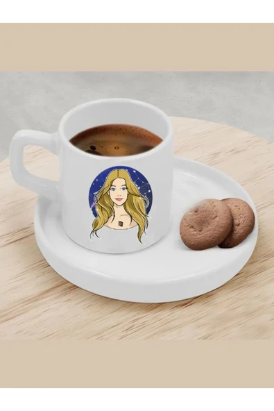 Türk Kahvesi Fincanı Başak Burcu Fincan ürün görseli