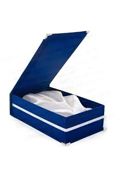 Lacivert Kadife Kutu - Kristal Plaket Kutusu - Cam Plaket Kutusu ürün görseli