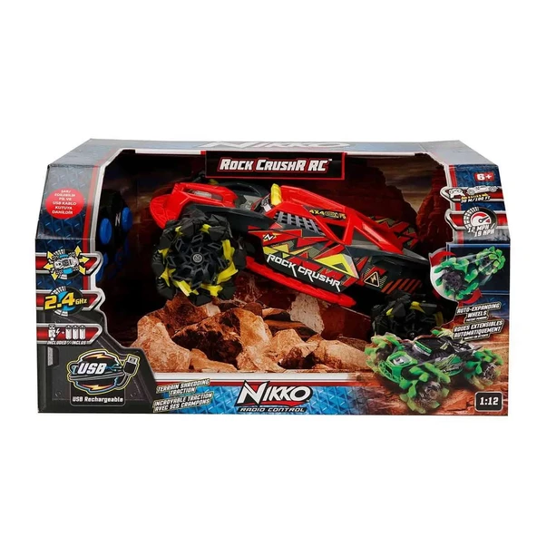 1:12 Nikko Rock CrushR RC Uzaktan Kumandalı Araba - Resim 4