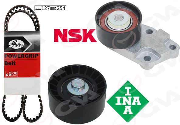 EKSANTRİK GERGİ KİTİ 127x254 CHEVROLET-DAEWOO AVEO-CRUZE-KALOS-LACETTI-NUBIRA 1.4-1.4-1.6 05- 96103222-96350526 ürün görseli