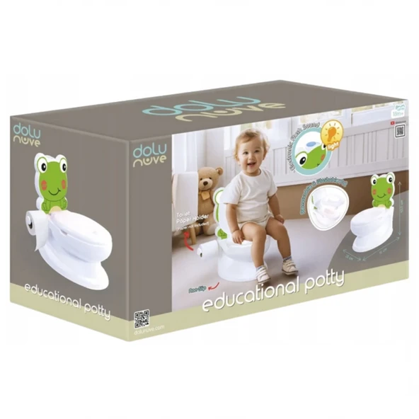 Dolu Nuve Kurbağa Eğitici Lazımlık - 3