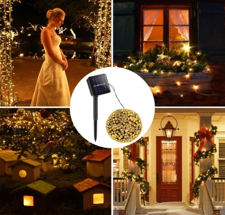 11m 100 Led Gün Işığı SOLAR - Resim 2