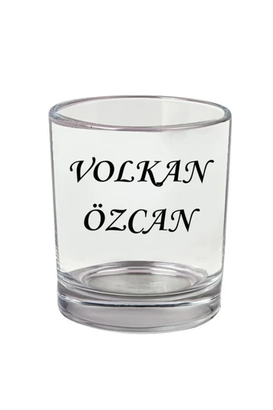 Kişiye Özel Viski Bardağı - Baskılı Viski Bardağı - İsimli Viski Bardağı - Resimli Viski Bardağı - Resim 3