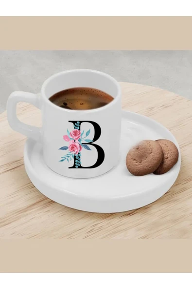Türk Kahvesi Fincanı B Harfi Fincan ürün görseli