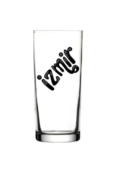 İzmir Baskılı Rakı Bardağı - İzmirli Rakı Bardağı ürün görseli