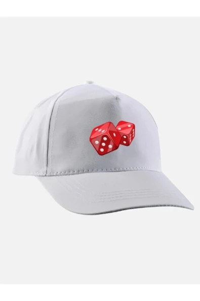 Zar Baskılı Şapka - Zarlı Şapka ürün görseli