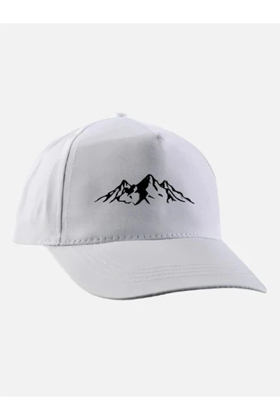 Dağ Baskılı Şapka - Dağ Model Şapka ürün görseli