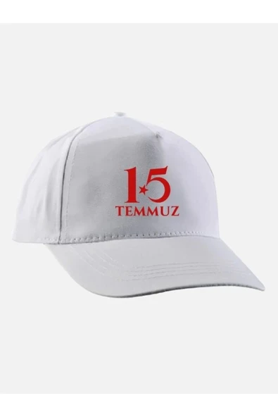 15 Temmuz Baskılı Şapka - 15 Temmuz Şapkası ürün görseli