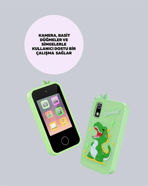 Çocuklara Özel Dijital Kamera – Yaratıcı Fotoğraf Modları ve Eğlenceli Efektlerle Eğitici Deneyim - Resim 3