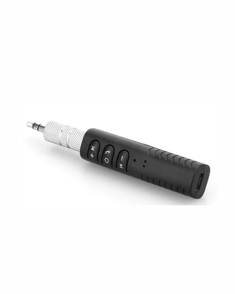 Bluetooth AUX Adaptör | 3.5mm Ses Girişi İçin Kablosuz Dönüştürücü, 10m Menzil - 2