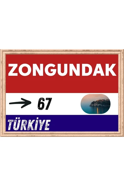 Zonguldak Tablo - Retro Tablo ürün görseli