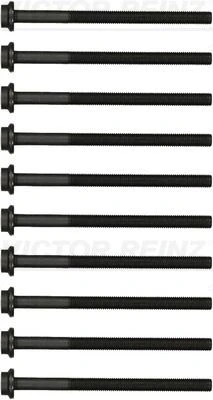 SILINDIR KAPAK CIVATA SETI 10x DEFENDER L663 DISCOVERY SPORT L550 R.R EVOQUE L551 R.R 4 L405 R.R SPORT 2 L494 R.R VELAR L560 JAGUAR E-PACE X540 F-PACE X761 XE X760 XF II X260 LR091487-JDE38675 ürün görseli