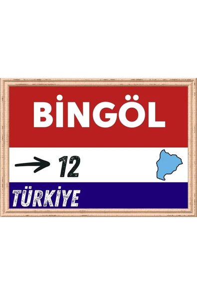 Bingöl Tablo - Retro Tablo ürün görseli