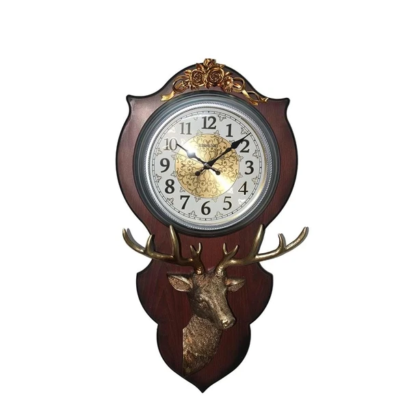 Duvara Asmalı Geyik Saat Dekoratif Hediyelik ürün görseli