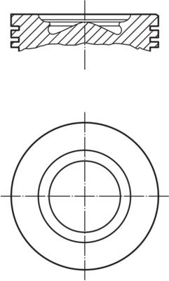MOTOR PISTON SEGMAN STD 88.00 DUCATO III-IVECO DAILY-KARSAN JEST 11>14 2.3JTD C13 F1A EURO5 F1AE3481E 1017002AA-500055511 ürün görseli