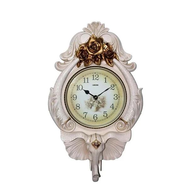Duvara Asmalı Filli Saat Dekoratif Hediyelik - Resim 2