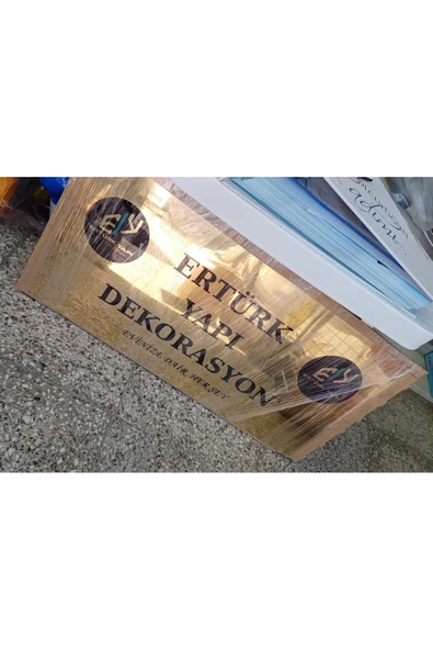 Kişiye Özel Metal Üzerine Baskı - Metal Tabela - Metale Baskı ( 30 cm x 42 cm ) ürün görseli