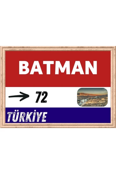 Batman Tablo - Retro Tablo ürün görseli