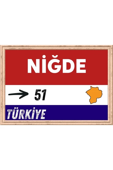 Niğde Tablo - Retro Tablo ürün görseli