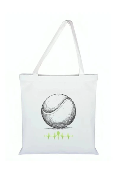 Motif Baskılı Bez Çanta - Motifli Çanta ürün görseli