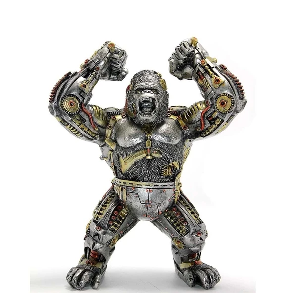 Polyester Orangutan Figürü Biblo - Resim 2