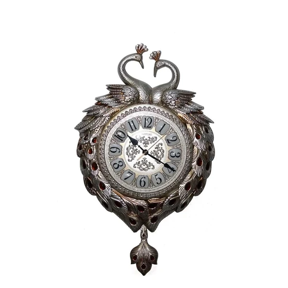 Duvara Asmalı Tavuskuşu Saat Hediyelik ürün görseli 1