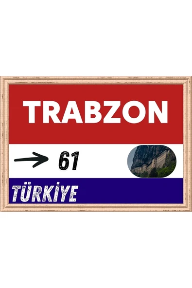 Trabzon Tablo - Retro Tablo ürün görseli