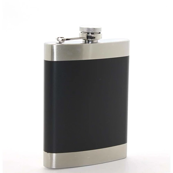 Paslanmaz Çelik Tekli 8 Oz Matara ürün görseli