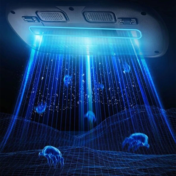 12V 1500mAh Şarjlı Kablosuz Yatak İçin Akar Temizleyici - Yatak Temizleme - 2