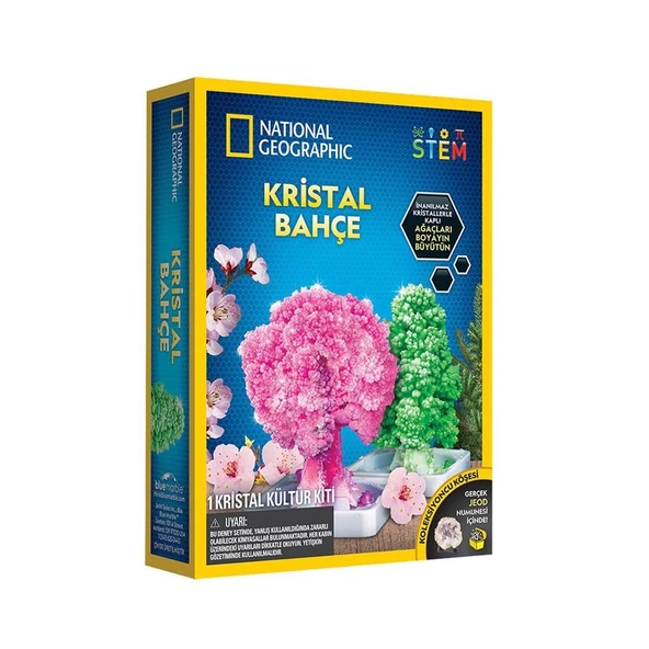 NAT00002 National Geographic Kristal Bahçe Kiti - TRCRYSGRDN +8 yaş ürün görseli