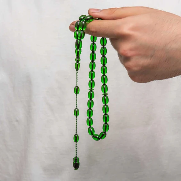 Sıkma Kehribar Tesbih ürün görseli 1