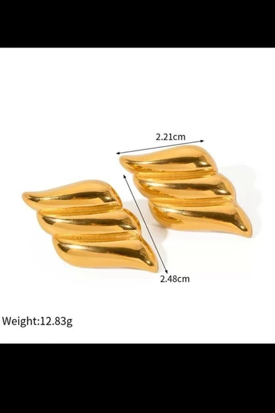 Kadın Vip Seri Özel Tasarım Küpe Seti - Resim 3