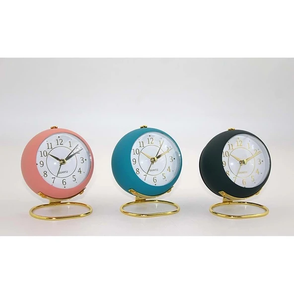 Masa Üstü Metal Çalar Saat - Resim 2