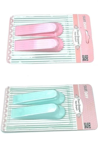 Kapı Rampası Stoperi Kapı Altı Tutucu Kapı Durdurucu (2 Adet) - Stokta Olan Renk Gönderilir ürün görseli 1