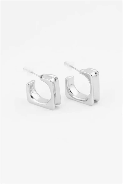 Kadın Özel Tasarım Kare Model 2.5 cm Küpe ürün görseli
