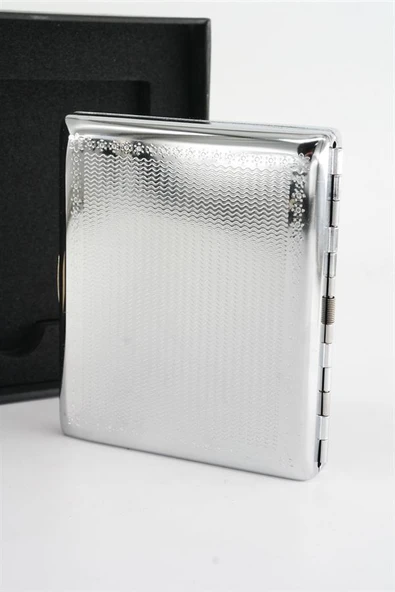 316 L Paslanmaz Çelik Sigara Plakası ve Çakmak'lı Set - Resim 5