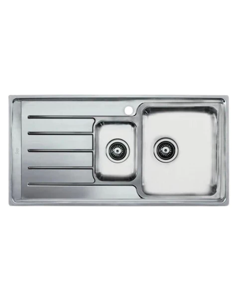 TEKA VITAE 60 B PARLAK YÜZEY SOL DAMLALIKLI PASLANMAZ ÇELİK MUTFAK EVYESİ - 1