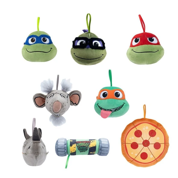 MRU00000 TMNT Squishy Mini Sürpriz Peluş - Resim 2