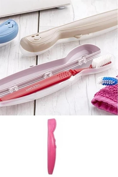 Lux Çanta İçi Hijyenik Seyahat Tipi Diş Fırçası Koyma Kutusu   - 1 Adet Fiyatıdır - 3