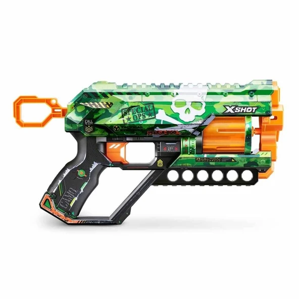 X-Shot Skins Griefer 12 Mermili Sünger Dart Atan Silah 32 cm - 89380 - Resim 3