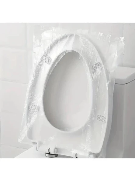 Hijyenik Tek Kullanımlık Klozet Kapağı Poşeti 200 Adet ürün görseli 1