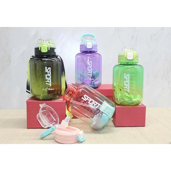 Pipetli Su Matarası 1100 Ml ürün görseli 1